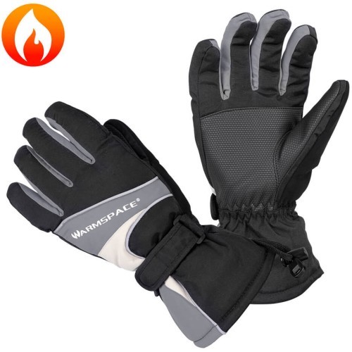 Heated Gloves W-TEC Boubin - Grey