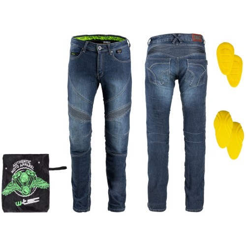 Men’s Motorcycle Jeans W-TEC Oliver - Blue