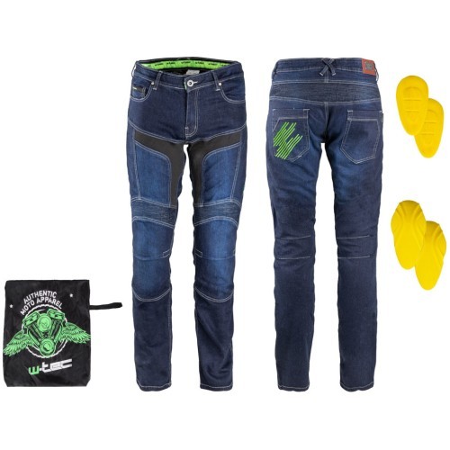 Men’s Motorcycle Jeans W-TEC Alfred CE - Blue