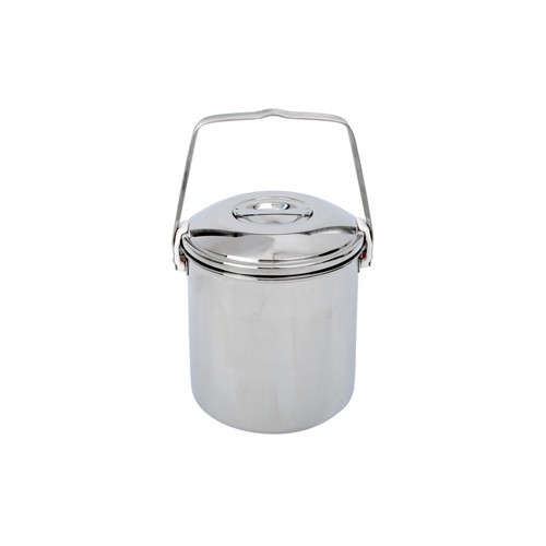 Pot BasicNature Billy Can Stainless Steel 1.4L