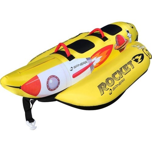 Pripučiamas vandens atrakcionas-bananas Spinera Rocket 2