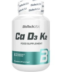 Biotech Ca D3 K2, 90 kaps