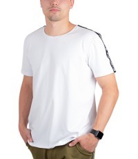Vyriški marškinėliai inSPORTline Overstrap - Balta