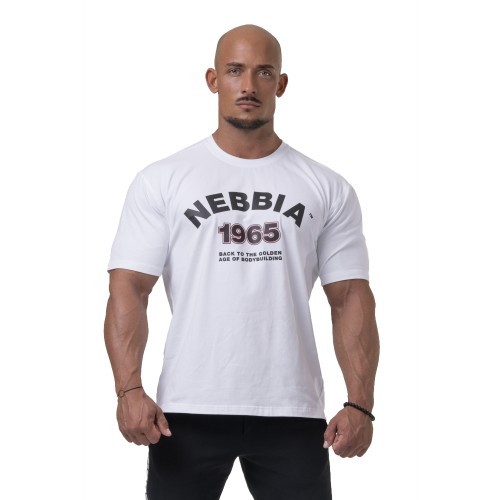 Men's T-Shirt Nebbia Golden Era 192 - White