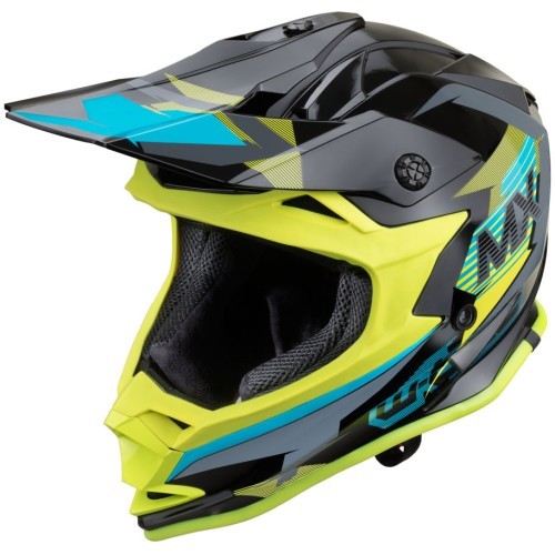 Motociklininko šalmas Helmet W-TEC V321 - Fluo Moonlight