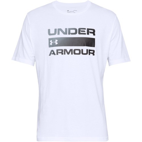 Мужская футболка Under Armour Team Issue Wordmark SS - White