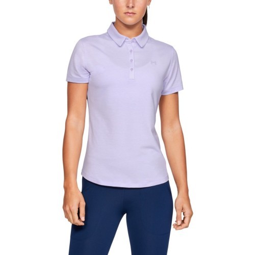 Женская рубашка-поло Under Armour Zinger с коротким рукавом - Salt Purple