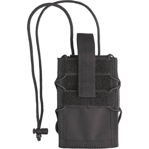 BLACK MOBILE PHONE POUCH MOLLE