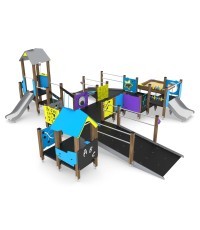 Playground Vinci Play Wooden WD1506 - Multicolor