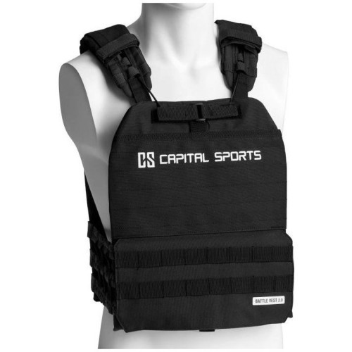 Weighted Vest Capital Sports Battlevest 2.0 2 x 4 kg – Black