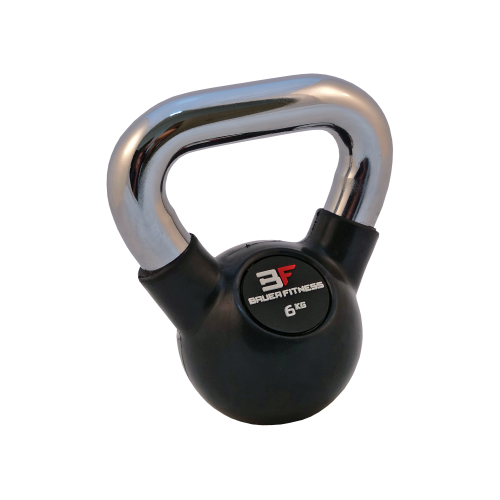 Rubber-Coated Kettlebell Bauer Fitness AC-1251 6kg