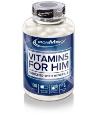 IronMaxx Vitamins For Him 100 kaps.