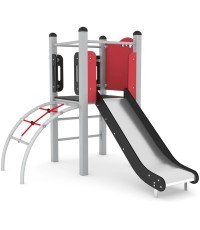 Playground Vinci Play Steel 0200 - Red