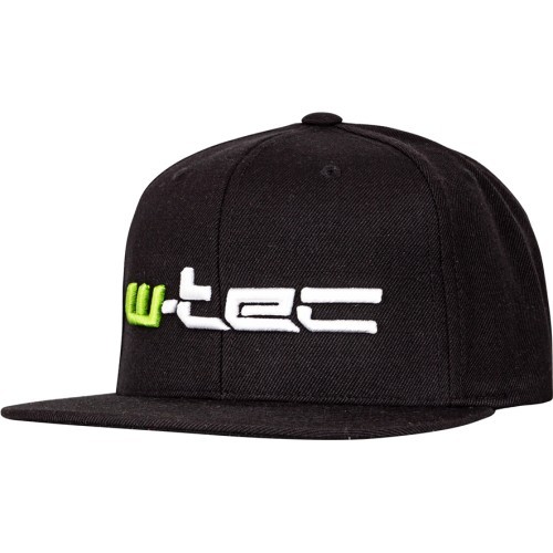 Крышка W-TEC Russjack с носиком - Black with Green-White Logo