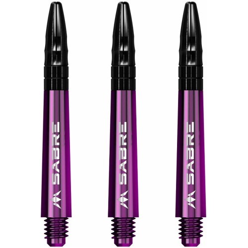Dart Shafts Mission Sabre Purple Tweenie – 3-Pack