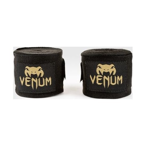 Боксерский шнур Venum Kontact, черно-золотой 4 м