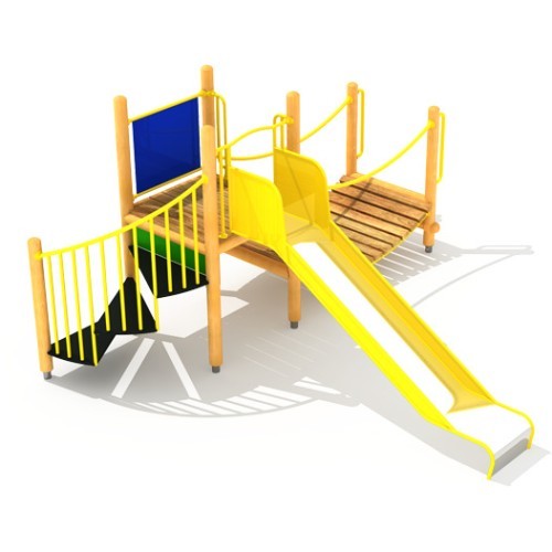 Wooden Kids Playground Model 8-F