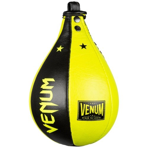 Venum Hurricane Speed Bag - Black/Yellow