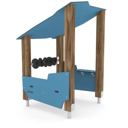 Playground Vinci Play Wooden WD1401 - Blue