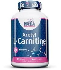 Haya Labs Acetyl L-Carnitine (karnitinas) 100 kaps.