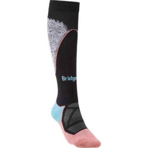 Socks For Women Bridgedale Ski Midweight, Black - 227