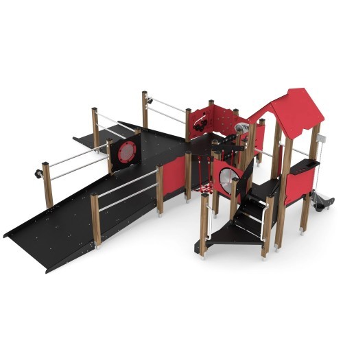 Playground Vinci Play Wooden WD1505 - Red