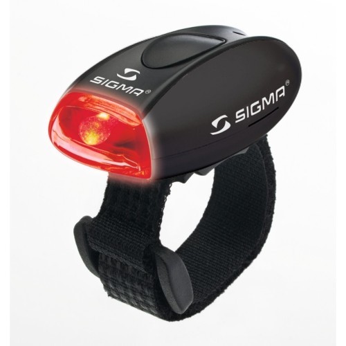 Tail light SIGMA MICRO BLACK/LED RED