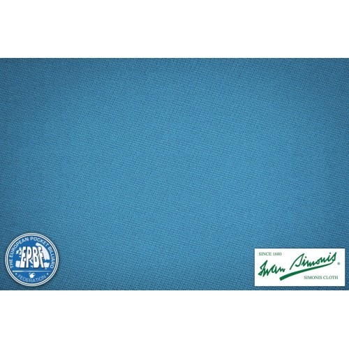 Billiard Cloth Simonis 760, 165 cm, tournament blue