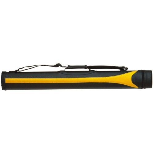 Billiard Cue Hard Case Style SY-1, yellow-black, 2/2, 85cm