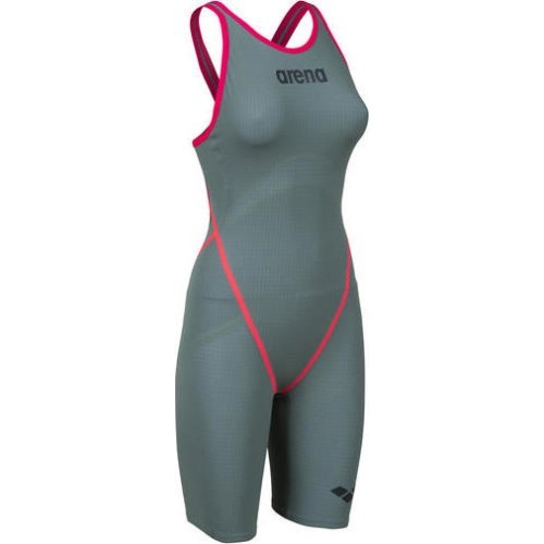 Varžybinis plaukimo kostiumas moterims Arena Wms Carbon Core FX 0, žalias - 670