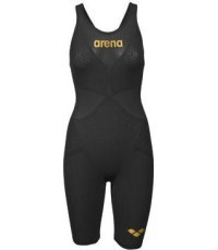 Women's Competition Swimsuit Arena W Carbon Glide FBSLCB, Black