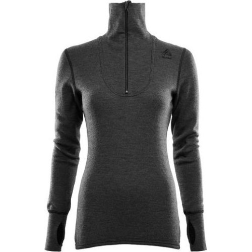 Moteriškas džemperis su užtrauktuku Aclima DW Maren, juodas, S dydis - 74