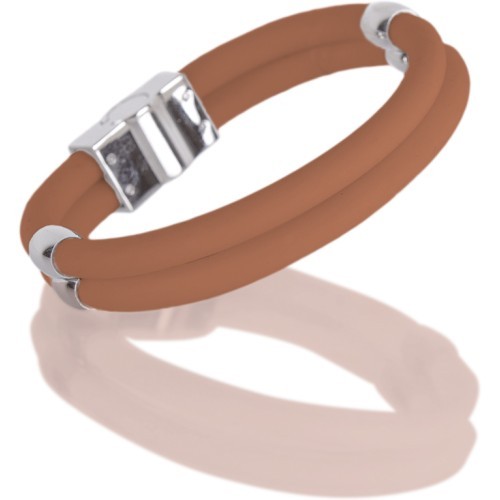 Magnetic Bracelet inSPORTline Toliman (Brown) - Ruda