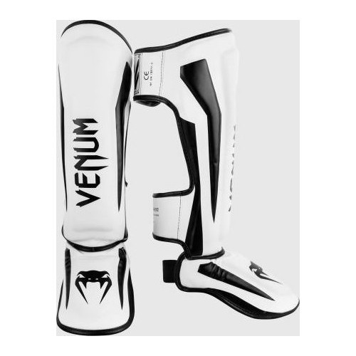 Venum Elite Standup Shinguards - белый/черный