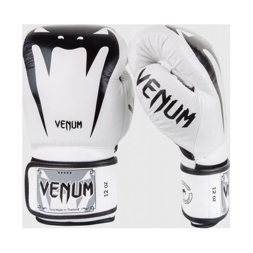 Боксерские перчатки Venum Giant 3.0 - кожа наппа - белые