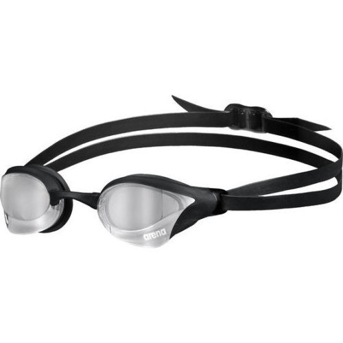 Очки для плавания Arena Cobra Core Swipe Mirror, серебристо-черные