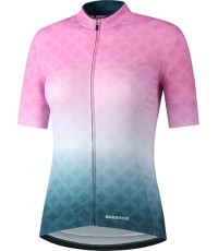 Moteriški dviratininko marškinėliai Shimano Sumire, dydis L, rožiniai