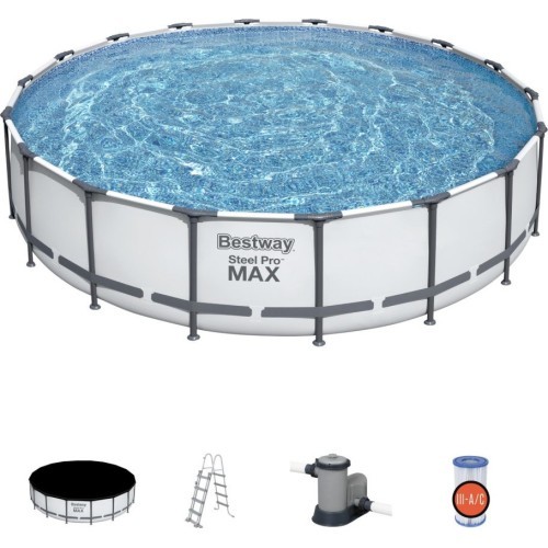 Открытый бассейн Bestway Steel Pro Max 549 x 122 см с фильтром