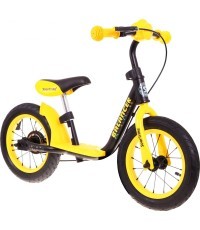 Vaikščiojimo dviratis Sportrike Balancer geltonas