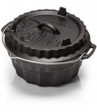 Petromax multifunctional frying pot with lid/pan