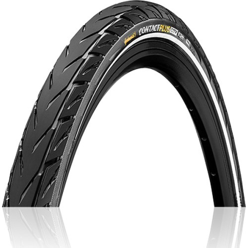 Bicycle Tire Continental Contact Plus City 27.5x2.20, Black