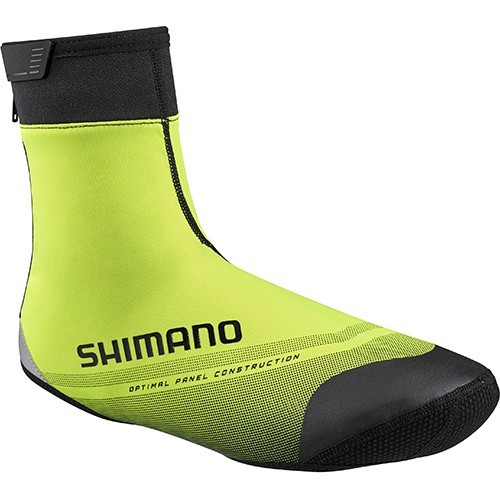 Леггинсы для велосипедной обуви Shimano S1100R Soft Shell, неоновый желтый, разме