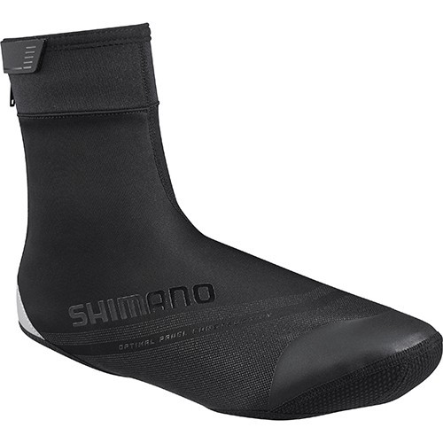 Dviratininko batų antbačiai Shimano S1100R Soft Shell,  juodi, dydis XL (44-47)