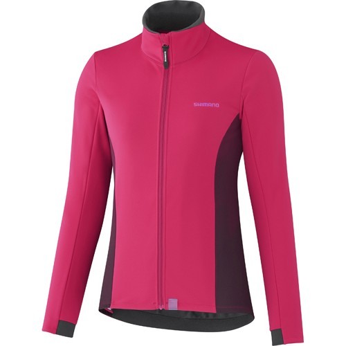 Женская велосипедная куртка Shimano, размер L, розовая