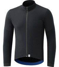 Vyriški dviratininko marškinėliai ilgomis rankovėmis Shimano Evolve, dydis M, juodi