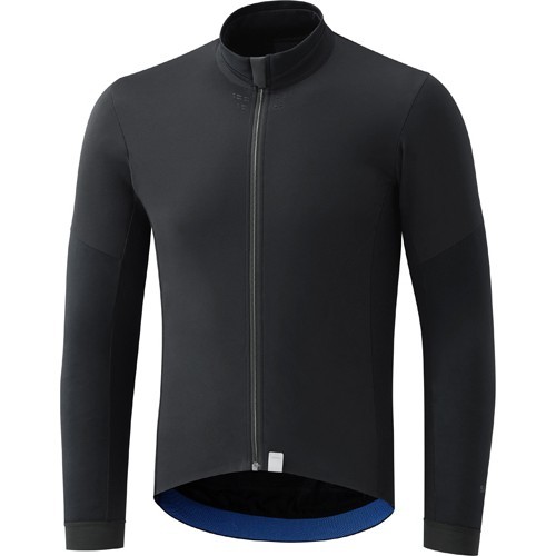 Men's Cycling Jersey Long Sleeved Shimano Evolve, Size M, Black