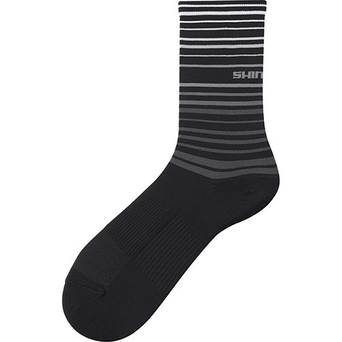 Tall Socks Shimano Original, Black/White, Size S-M (36-40)