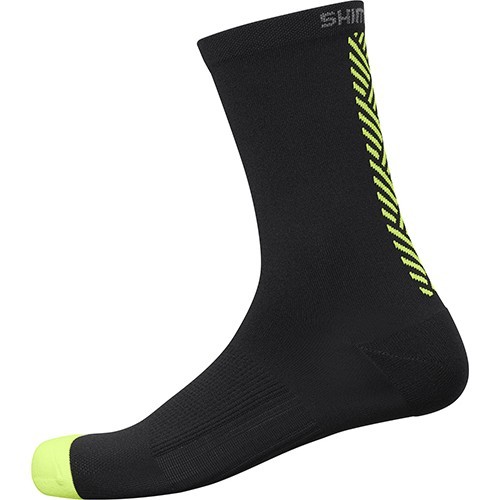 Tall Socks Shimano, S-M(36-40), Black/Yellow