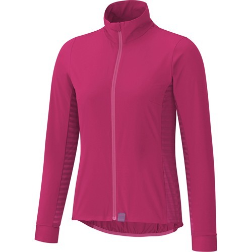Женская велосипедная куртка Shimano Windbreak, размер M, розовая