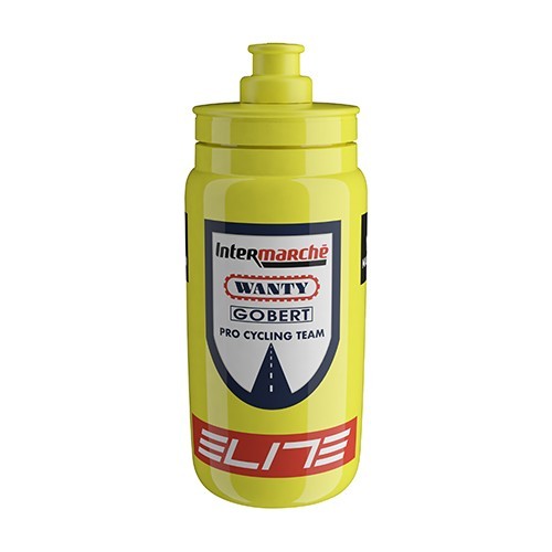 Drinking Bottle Elite Fly Teams Intermache Wanty-Gobert 2021, 550ml